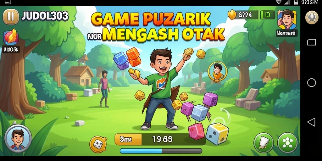 Tangkapan layar gameplay JUDOL303 yang menunjukkan tantangan Puzzle.