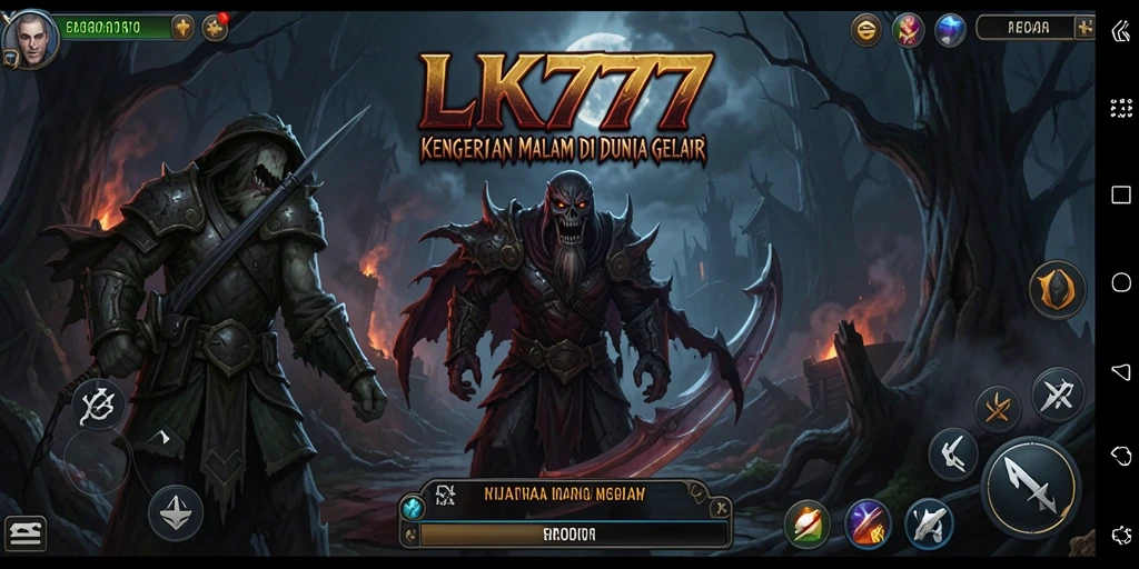 Gameplay menyeramkan di dunia penuh kegelapan dan ketegangan.
