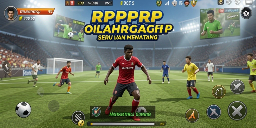 Screenshot RPRPRP menampilkan pertandingan olahraga yang penuh aksi dan seru.